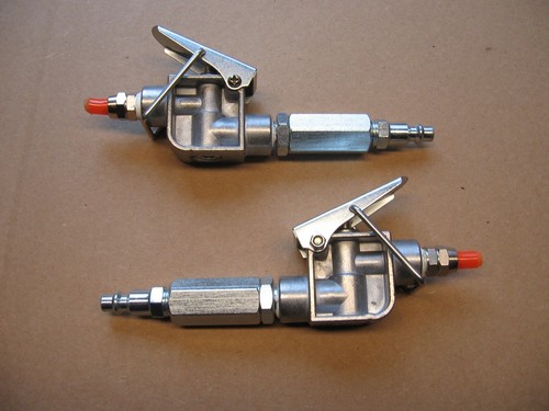 Air blow gun - air, locking